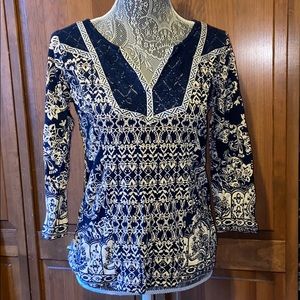 Lucky brand quarter sleeve shirt